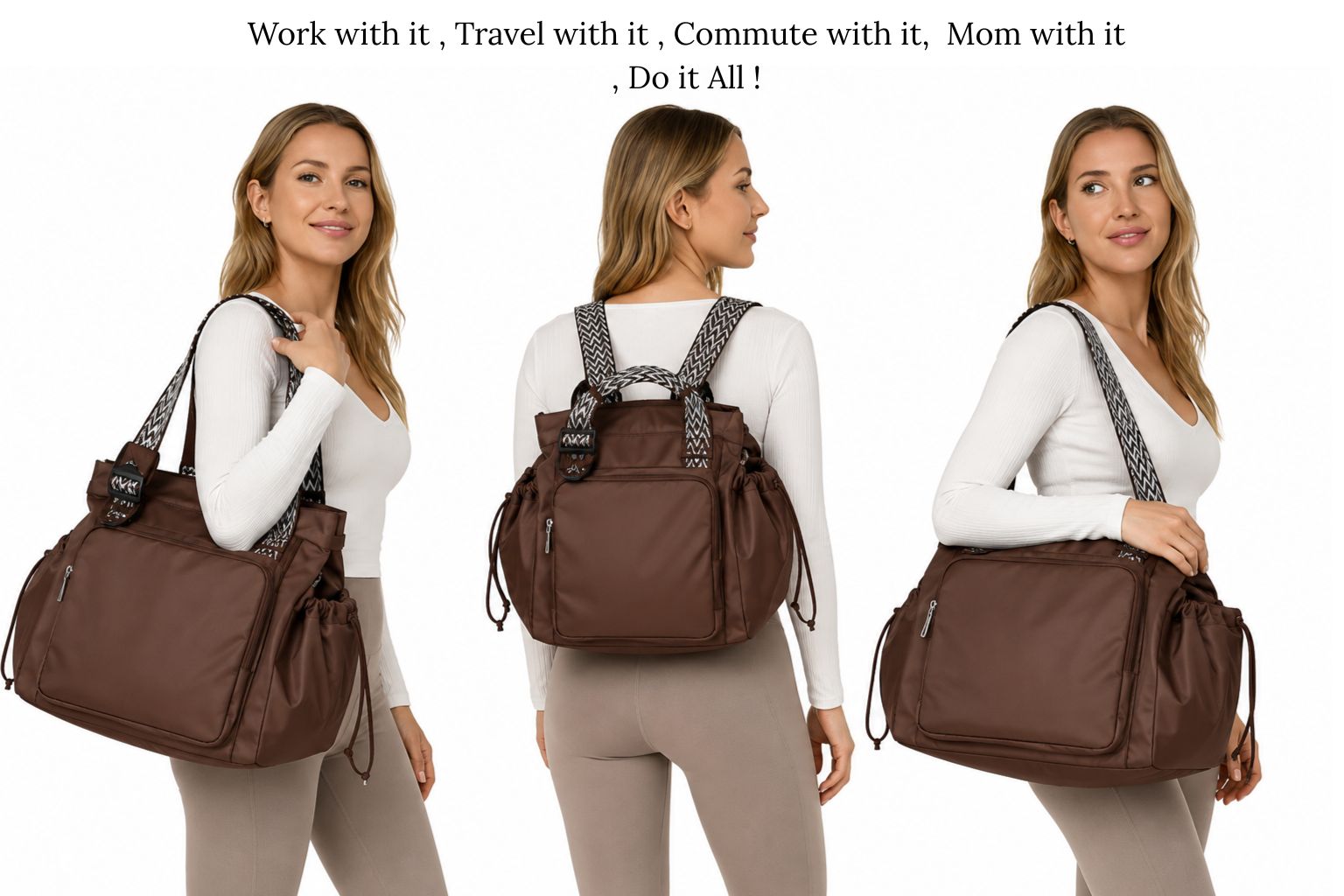 The Nordic Elements 3-in-1 Convertible Omni Tote