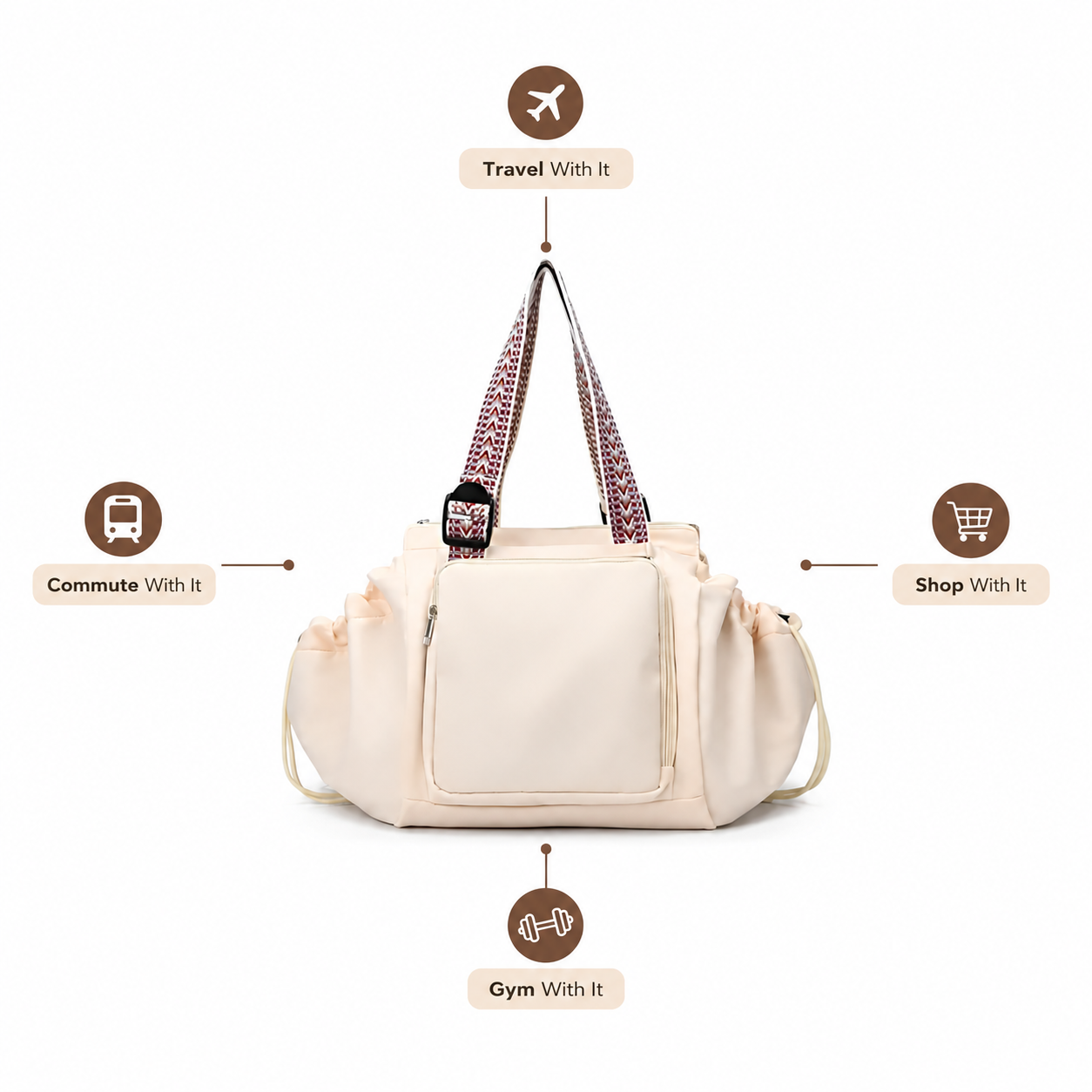 The Nordic Elements 3-in-1 Convertible Omni Tote